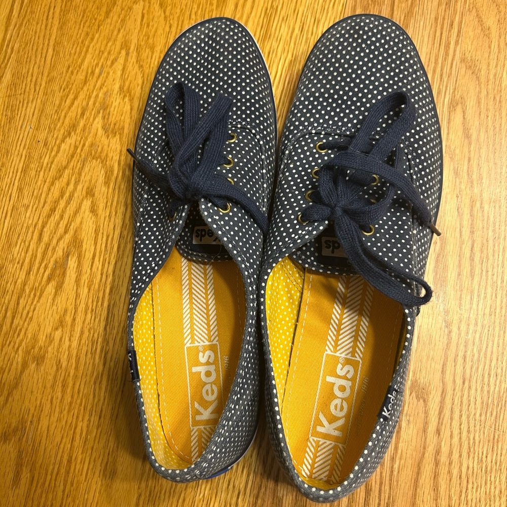 Keds Blue and White Sneakers